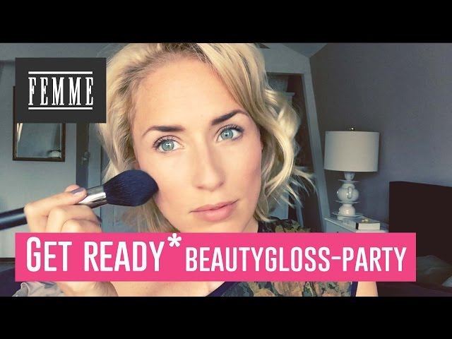 Get ready with me for the Beautygloss- party! - FEMME