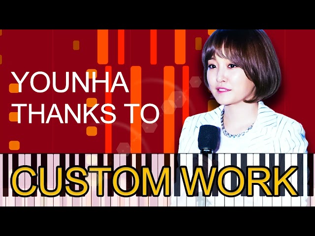 Younha - THANKS TO (PRO MIDI FILE REMAKE) - "in the style of"