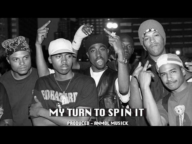 Freestyle rap beat '' MY TURN TO SPIN IT  '' Hard Rap beat 2024