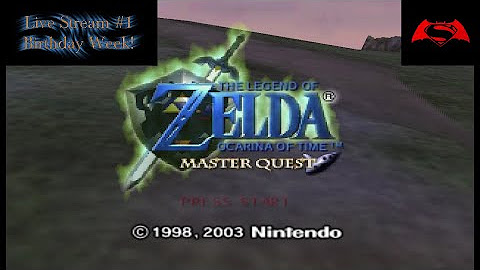 Legend Of Zelda Ocarina Of Time Master Quest Live Stream Playthrough