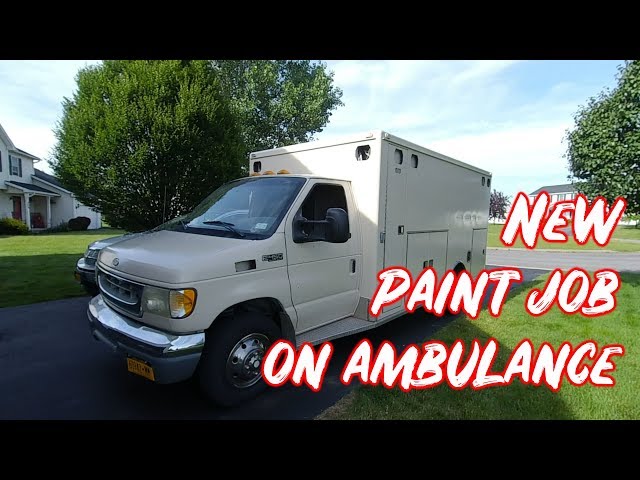 Ambulance Back From Paint Shop | Building the Campulance
