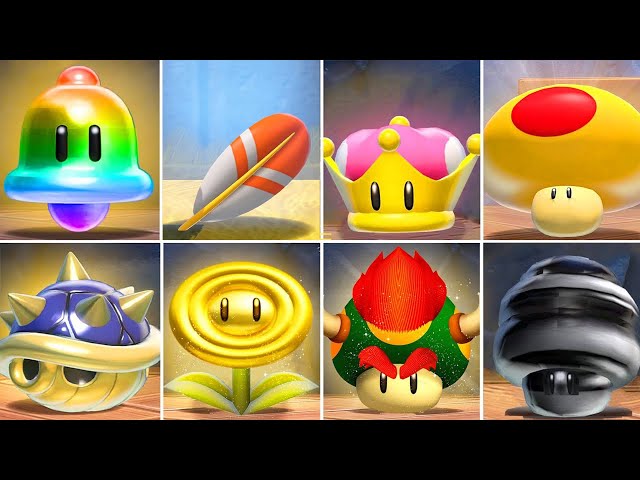 Super Mario 3D World + Bowser's Fury - All New Exclusive Power-Ups (HD)
