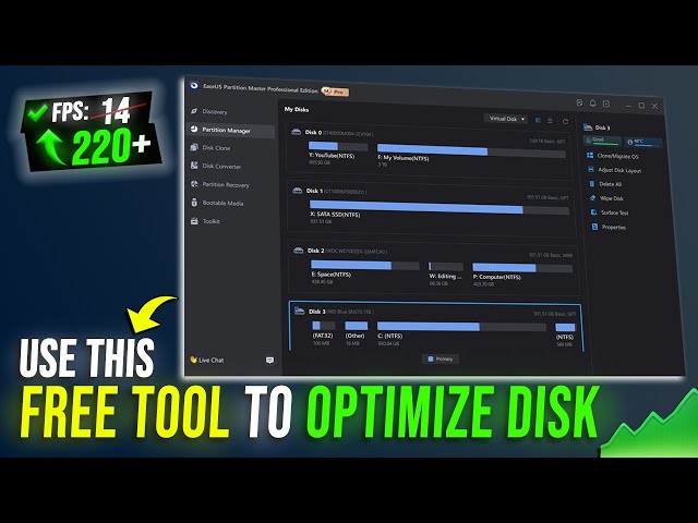 OPTIMIZE your HDD/SSD DISK using this FREE TOOL for GAMING on ANY PC!