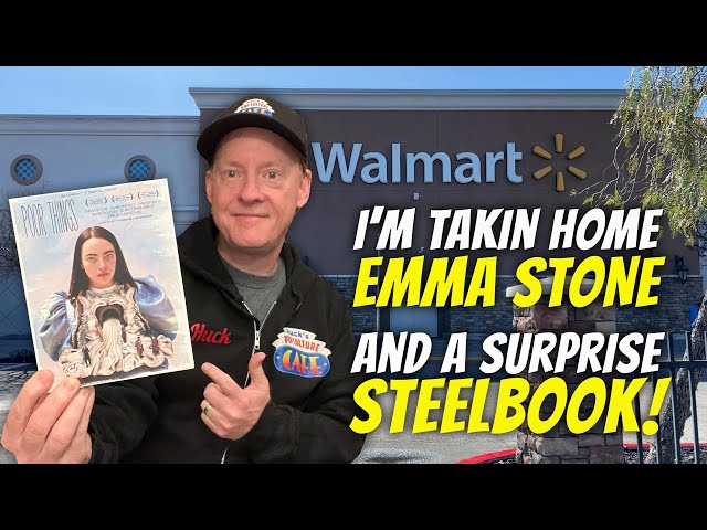 Walmart STEELBOOK & BLU RAY RUN | 3.31.24