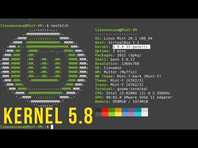 Linux Mint 20.1 "Ulyssa" con KERNEL 5.8 - Versión EDGE [V121]