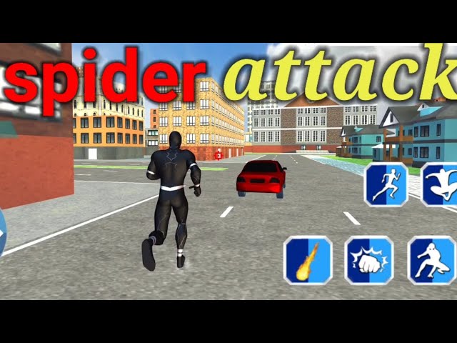 Spider Hero Superhero Games: Black Spider Games - Gameplay Walkthrough Part 1 (iOS, Android)