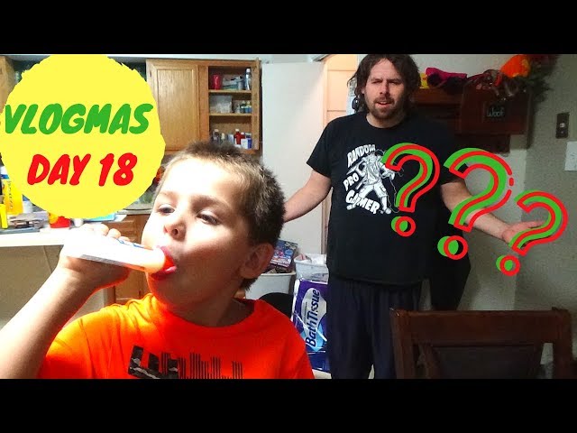 Caught Eating Glue??? | VlogMas Day 18