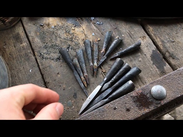 Forging Medieval Arrowheads