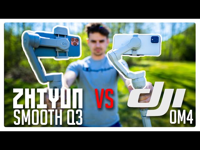 ZHIYUN SMOOTH Q3 vs DJI OM4 - The best Smartphone Gimbal?
