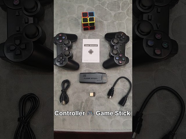 Dual Controller 🎮 HDMI Game Stick 10000 Games including Tekken 3 #shorts #gaming #tekken3 #m8 #games