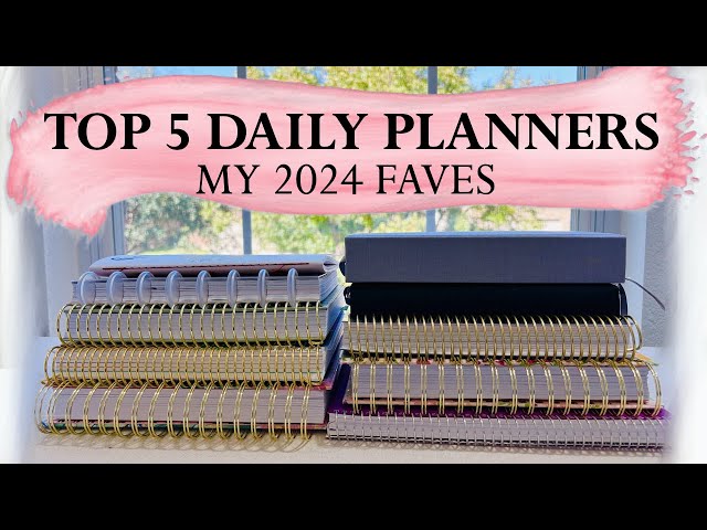 TOP 5 DAILY PLANNERS | 2024