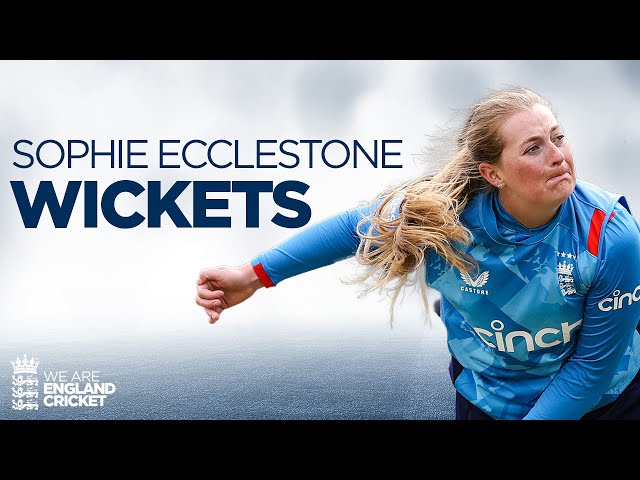 Left-Arm Spin! | Sophie Ecclestone’s Bowling Spell vs Pakistan | England Women 2024