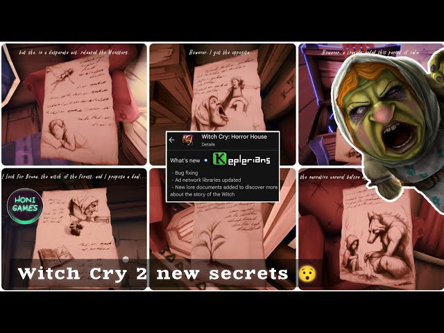 Witch Cry 2 secrets | Witch Cry new update