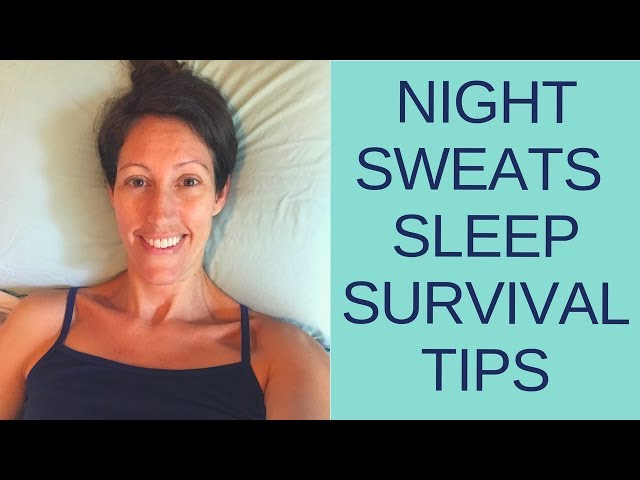 Night sweats & Hot Flash SURVIVAL tips! FAST Natural Sleep Relief for Menopause & Hormone Imbalances