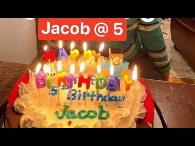 Part 1-Jacob @ 5 - celebrating his birthday at home #pinayCoolMom