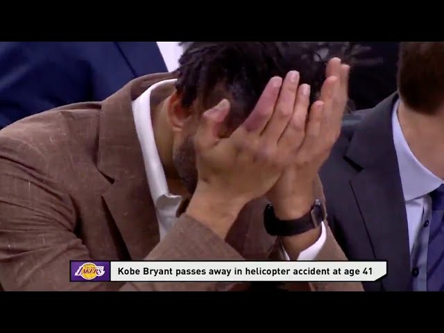 Tim Duncan, Becky Hammon, and Sean Elliott in tears from news about Kobe Bryant | Spurs vs Raptors
