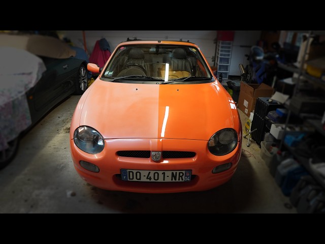 That'll buff out, don't worry... MGF Restoration episode 2 : final