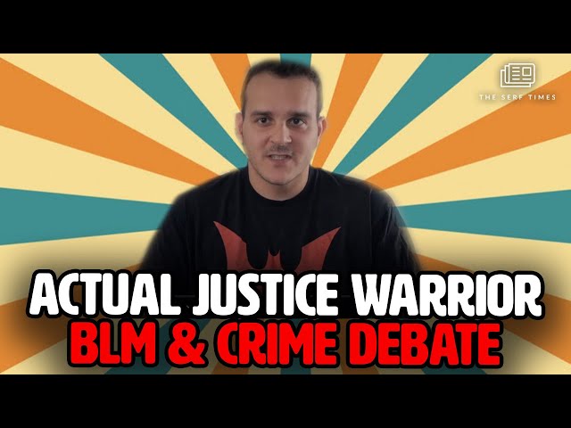Actual Justice Warrior Debate "Why do you think black people commit more crime?"