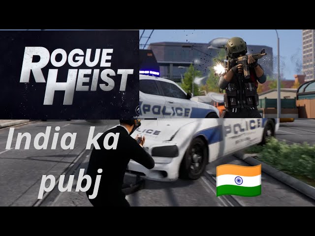 Rogue heist trailer made in India! India ka PUBJ Rogue heist first look survived game🇮🇳🇮🇳💪