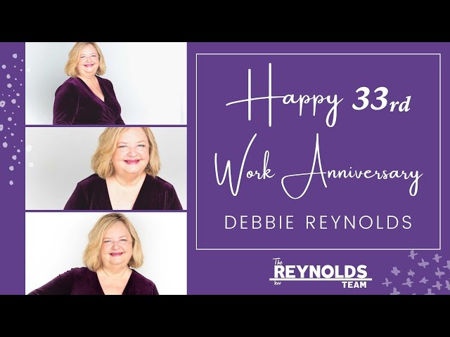 Happy 33rd Workniversary, Debbie Reynolds!