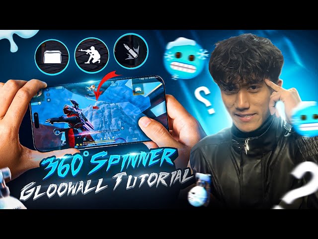 New Upgraded 360 Spinner Gloowall Style🌪️🧊Tutorial with Handcam📲