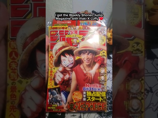 Luffy x Iñaki Weekly Shonen Jump 🤩 ONE PIECE Live Action