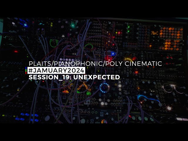 19 #Jamuary 2024 — Unexpected