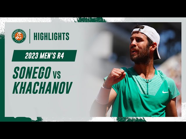 Khachanov vs Sonego Round 4 Highlights | Roland-Garros 2023