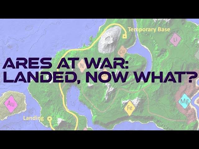 Ares at War - Part 1: Landed, now what?