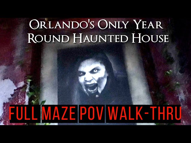Behind the Screams - Mortem Manor POV Complete Maze Walk Thru