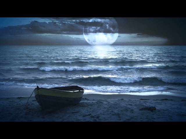 iStock Fantastic landscape video background  Moonlight at the sea  ocean HD1080