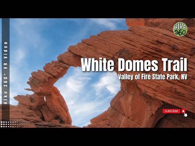 White Domes Trail at Valley of Fire State Park, NV (Hike 360° VR Video)