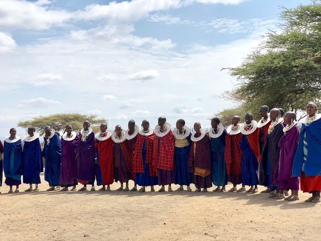 360 3D VR: Maasai Tribe Welcome Dance Part I (Tanzania, Africa)