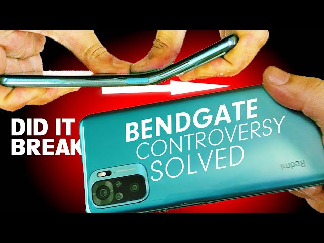 Redmi Note 10S|Note 10 Bend Test | What's the Problem Mi ?  #bendgate