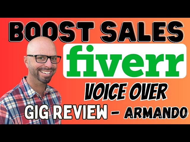 Fiverr Voiceover Gig Review for Armando | Honest Feedback & Pro Tips!