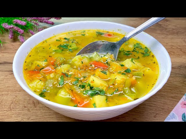 Diese Gemüsesuppe ist wie Medizin für meinen Magen! Ich esse diese Suppe Tag und Nacht! Gesund!