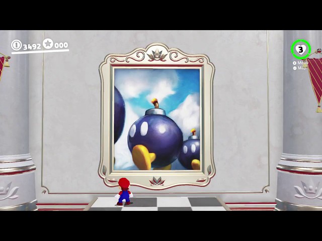 My Bob-omb Battlefield Painting in Mario Odyssey (Test)
