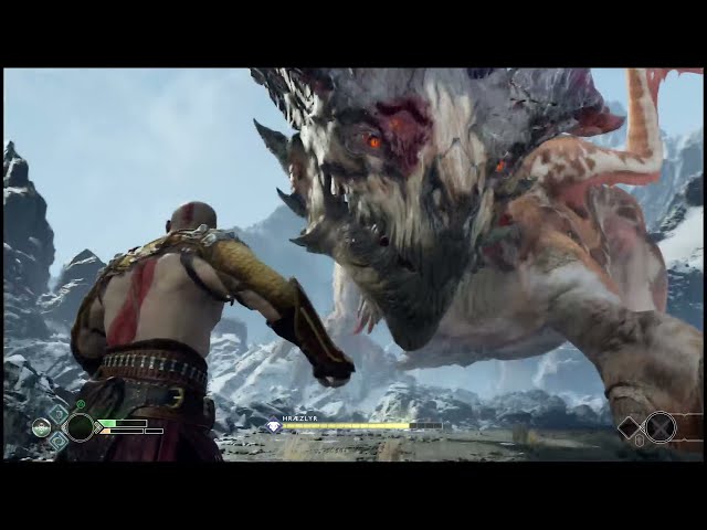 [PS4] GOD OF WAR 4 Dragon Fight Day 4 (Ultra HD)