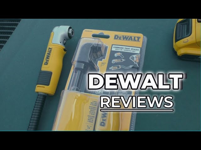 DEWALT Modular Right Angle Drill Attachment Kit Review || DIY Tool Kit