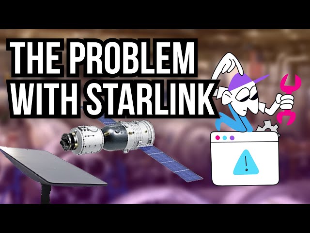 The Issue with Elon Musk's Starlink - How do you solve drop outs and connection loss?