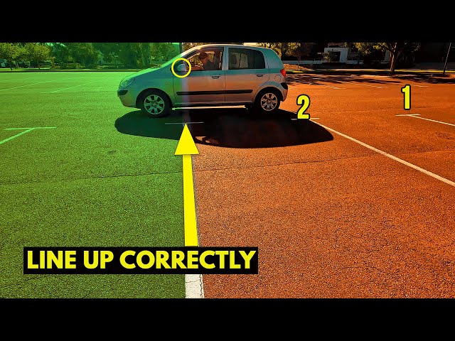 How to Use the 3 Line Method CORRECTLY when Reverse Parking on the Left