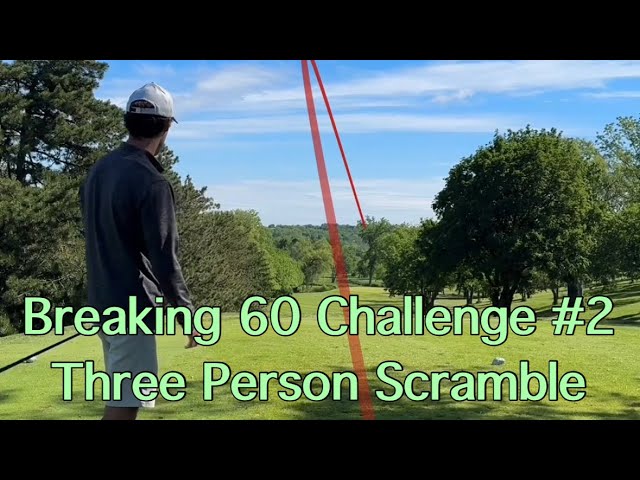 Breaking 60 Challenge #2 | Three Person Scramble | FULL ROUND (w/ @tommywinkler)