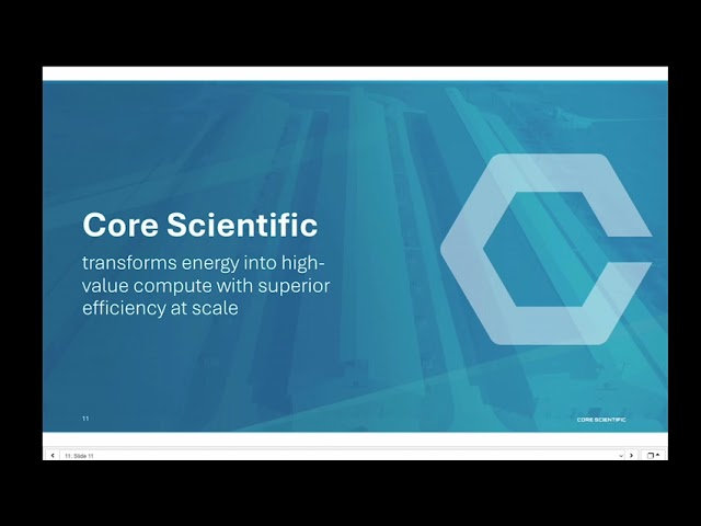Core Scientific (NASDAQ:CORZ) Investor Presentation June 12, 2024