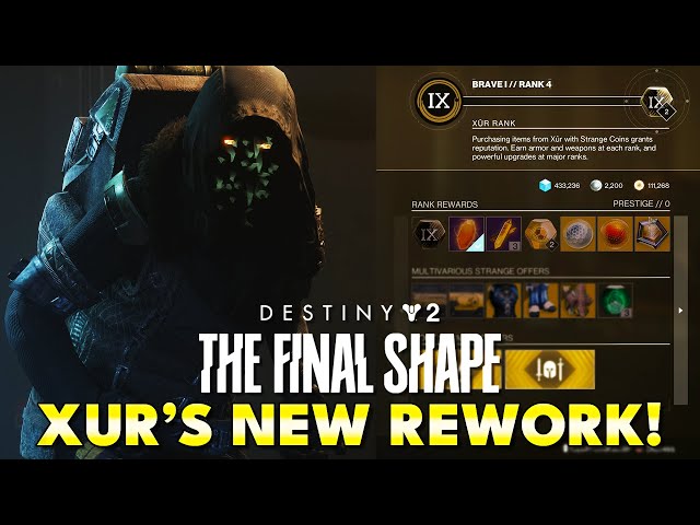 Xur's REWORK in Destiny 2 The Final Shape EXPLAINED!