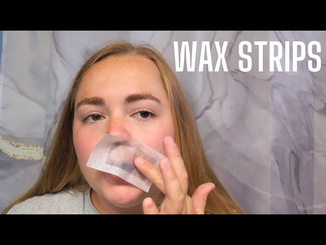 Facial Wax Strips for at home hair removal