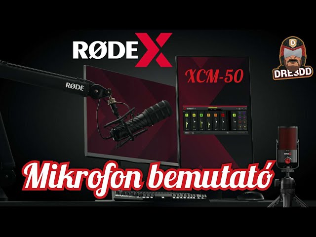 RODE XCM-50 Mikrofon Bemutató