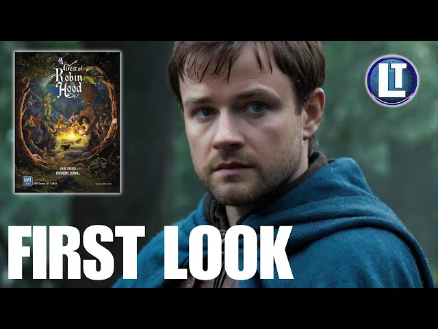 A GEST OF ROBIN HOOD First Look / Robin Hood Board Game / GMT Games