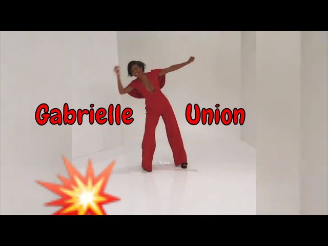 Gabrielle Union Dancing | Gorgeous lovely funny Compilation | Sky Ana