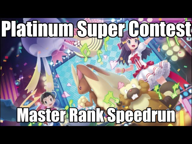 Platinum Super Contest Speedrun - Win a Master Rank (Manipless)