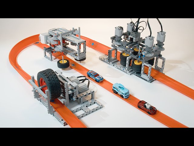 🔥 Hot Wheels & Lego - ♾️ Infinity Loop #lego #hotwheels #moc